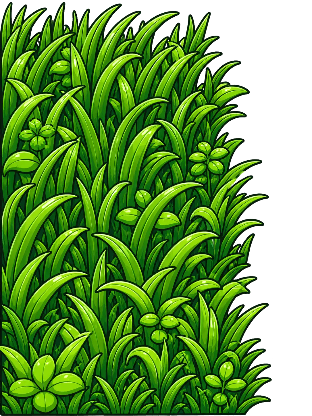 Left grass