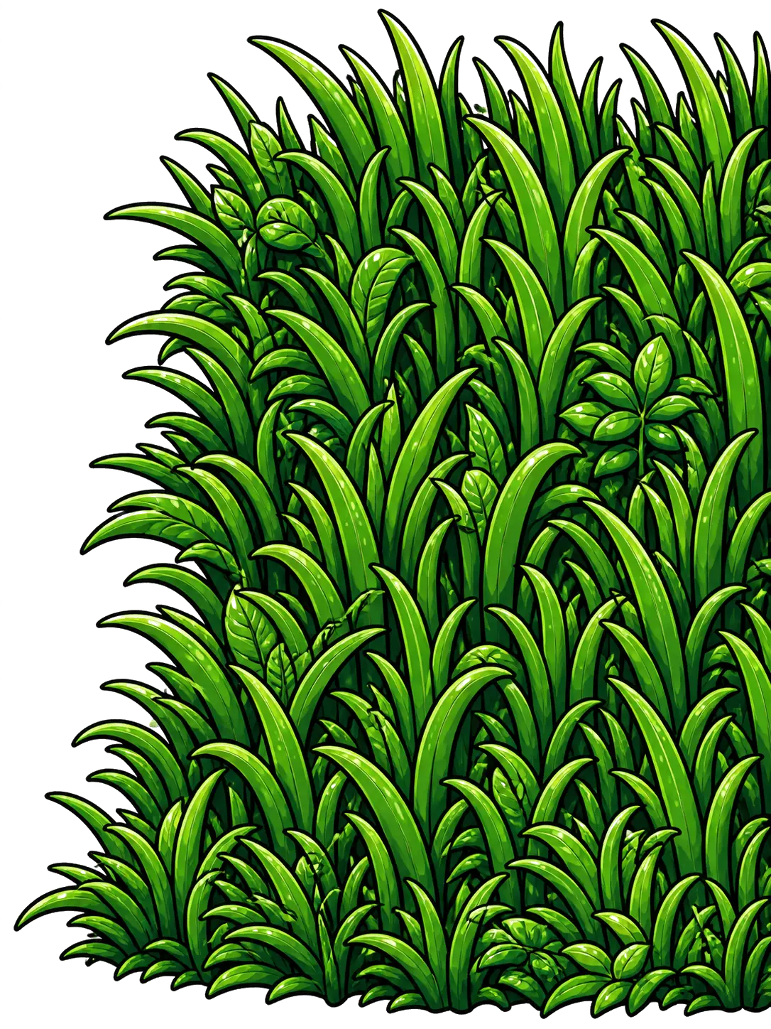 Right grass